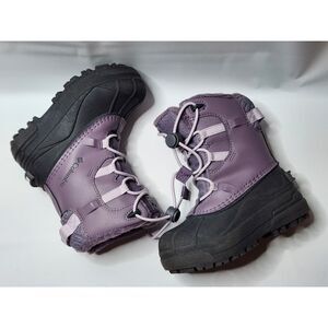 Columbia Bugaboot Celsius Snow Boots Toddler Size 10 Purple